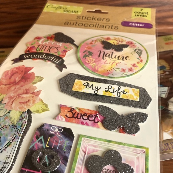 Bundle/Lot 121 Stickers Scrapbooking Bujo Journaling Arts & Crafts Posters Decor - Picture 14 of 16